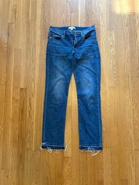 Lucky Women's Mid-Blue Straight-Leg Jeans